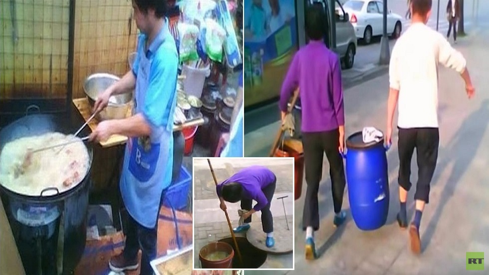 تقرير.. صينيون يحولون فضلات المجاري لزيوت تطبخ بها أشهر (…)