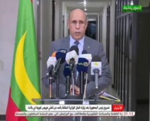 غزواني يوجه نداءً للشعب بعض طمأنته على جهود الحكومة&nbsp;(…)