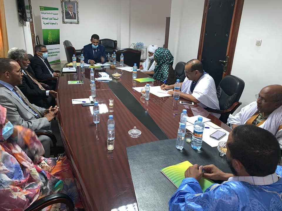 رئيس الهابا يجتمع برؤساء الفرق البرلمانية