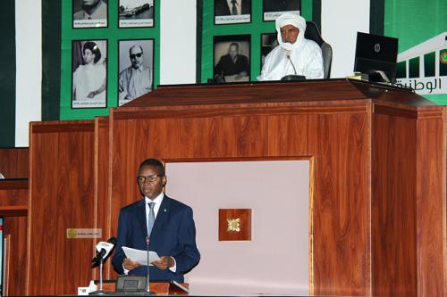 النص الكامل لخطاب الوزير الأول ولد بلال أمام البرلمان