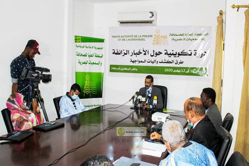 الهابا تنظم دورة تكوينية حول الأخبار الزائفة