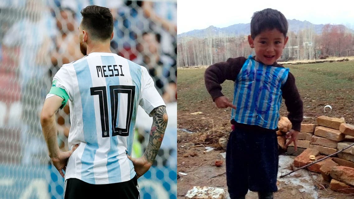 خذله ميسي وهدد بالخطف.. واقع حزين لطفل كيس البلاستيك!