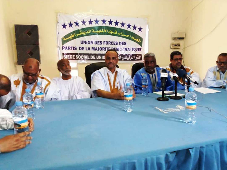 اتحاد أحزاب قوى الأغلبية الديمقراطية يعلن دعمه للمرشح (…)