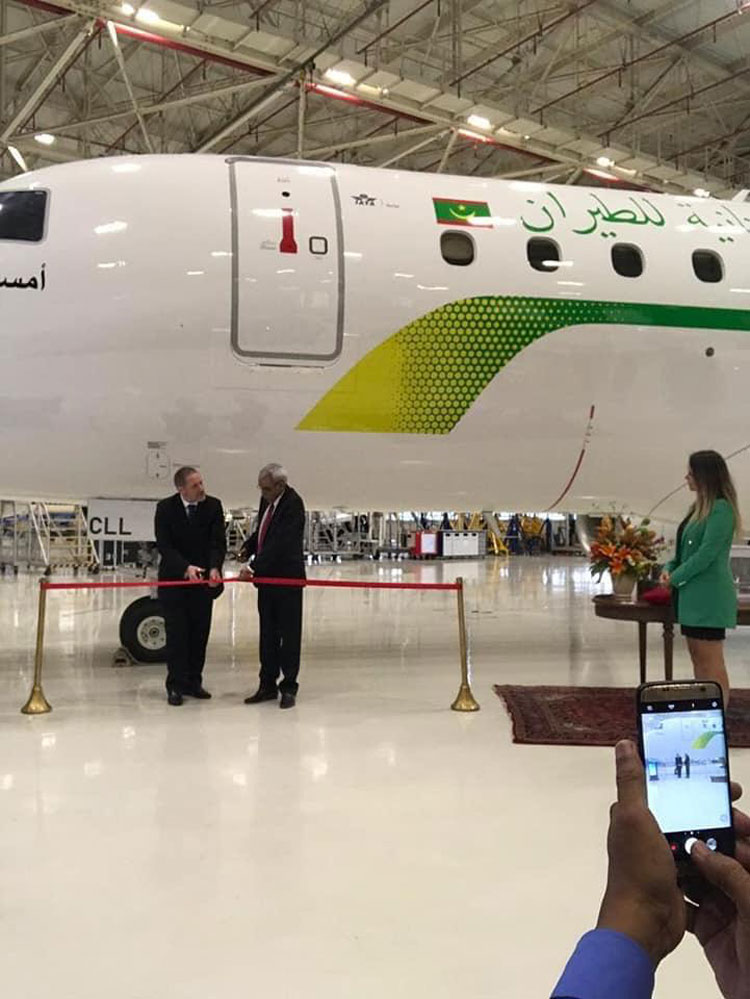 الموريتانية للطيران تعزز أسطولها بطائرتيْن جديدتين