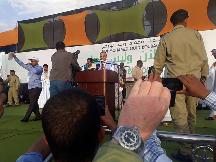 ولد بوبكر لجماهير نواكشوط بملعب ملح: أتعهد ببناء (…)