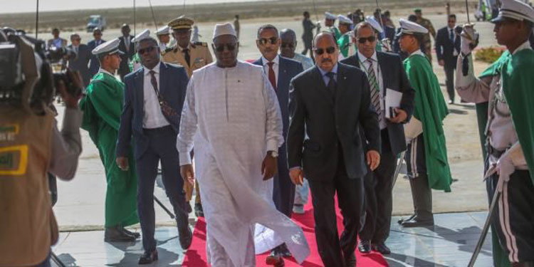 ماكي سال يشرح أسس تقاسم الغاز مع موريتانيا