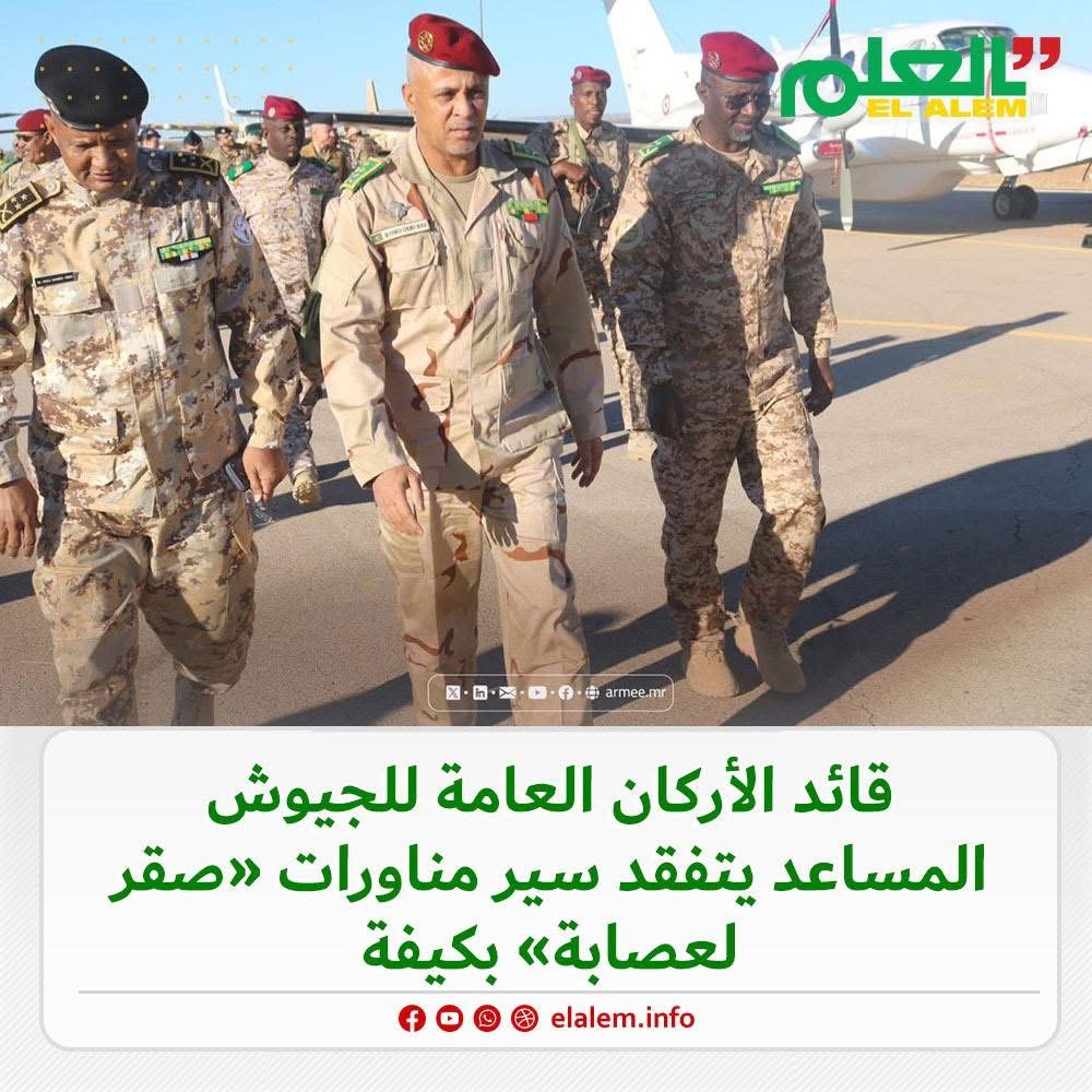 قائد الأركان العامة للجيوش المساعد يتفقد سير مناورات&nbsp;(…)