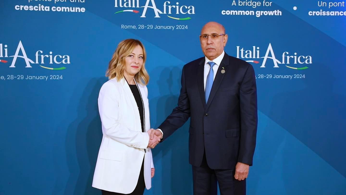 الرئيس الموريتاني غزواني يلتقي برئيسة الوزراء الإيطالية (…)