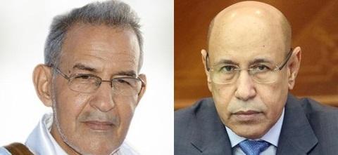 الرئيس ولد الغزواني يلتقي رئيس حزب التكتل ولد داداه