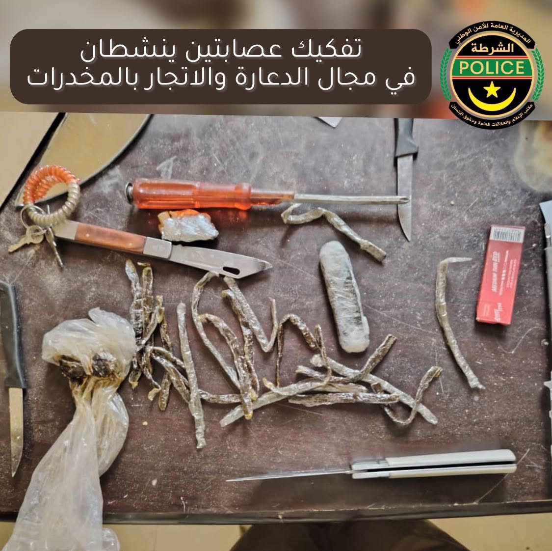 الشرط بانواذيبو: اعتقلنا 10 أشخاص بينهم ثلاث فتيات أجنبيات