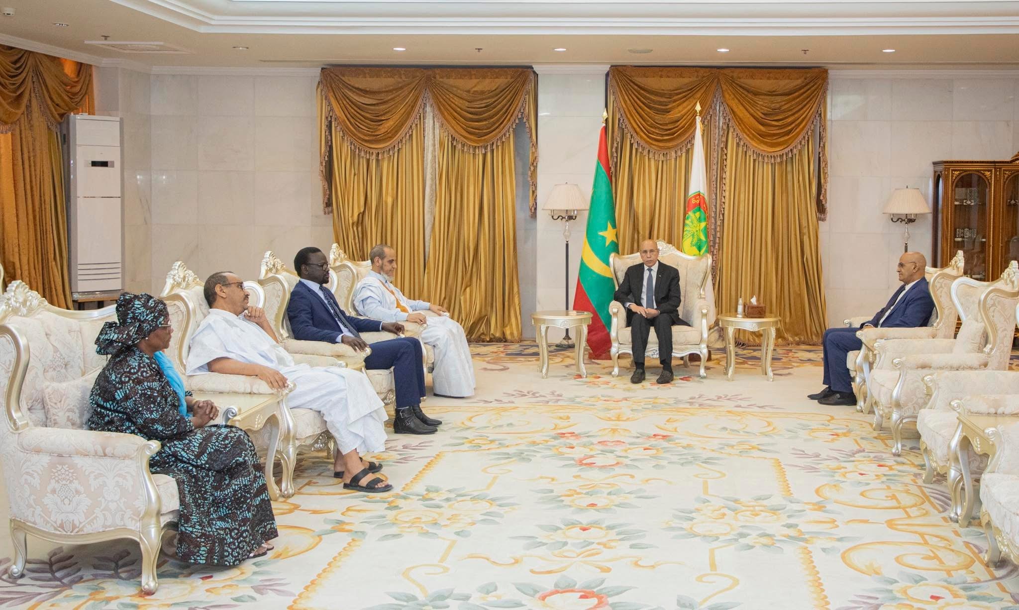 رئيس مؤسسة المعارضة: ناقشنا مع الرئيس غزواني عدة قضايا&nbsp;(…)