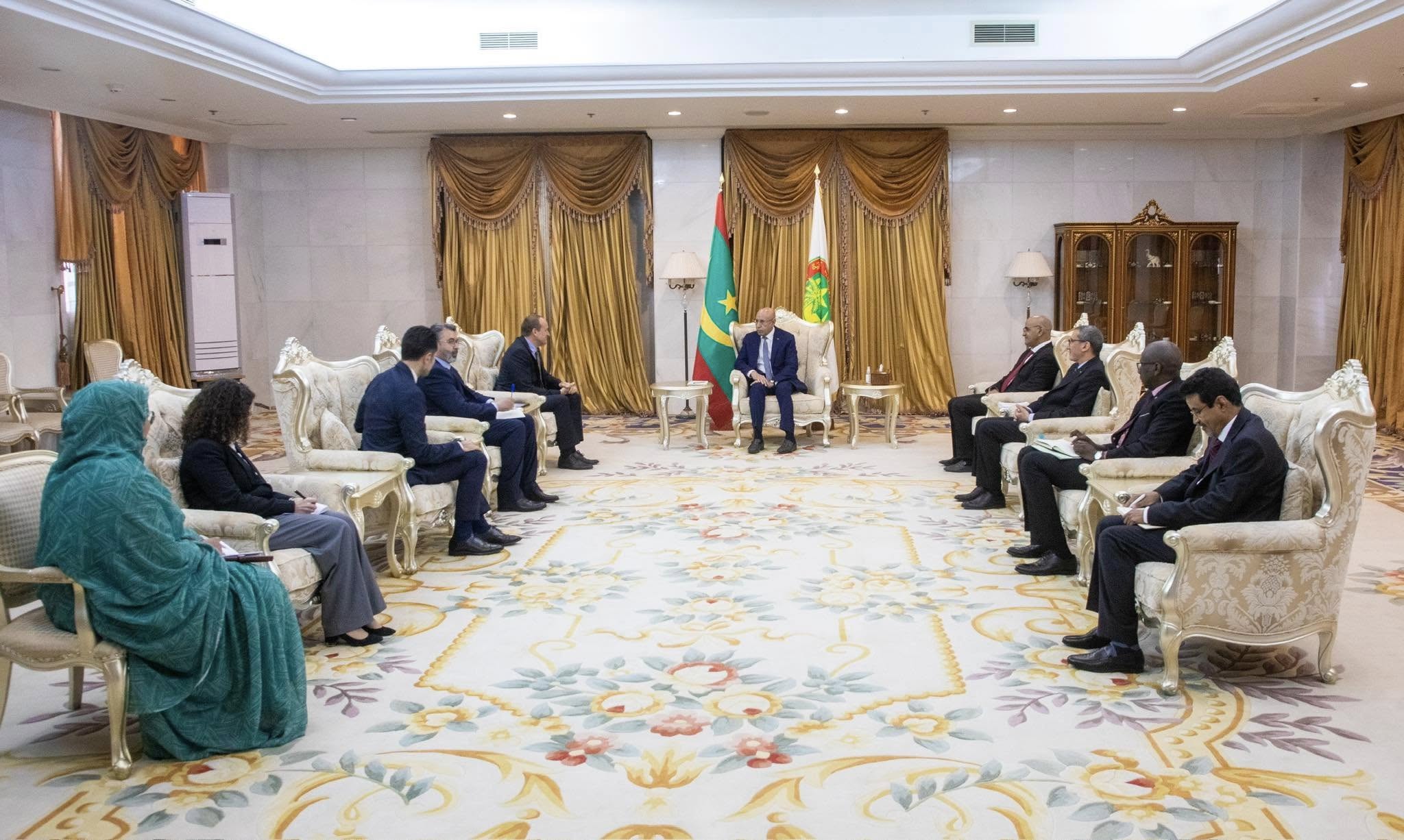 الرئيس غزواني يلتقي بوفد من صندوق النقد الدولي